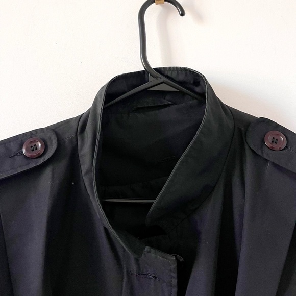 Vintage Oversized Trench Coat Single Breasted Belted - size L/XL - Picture 4 of 10